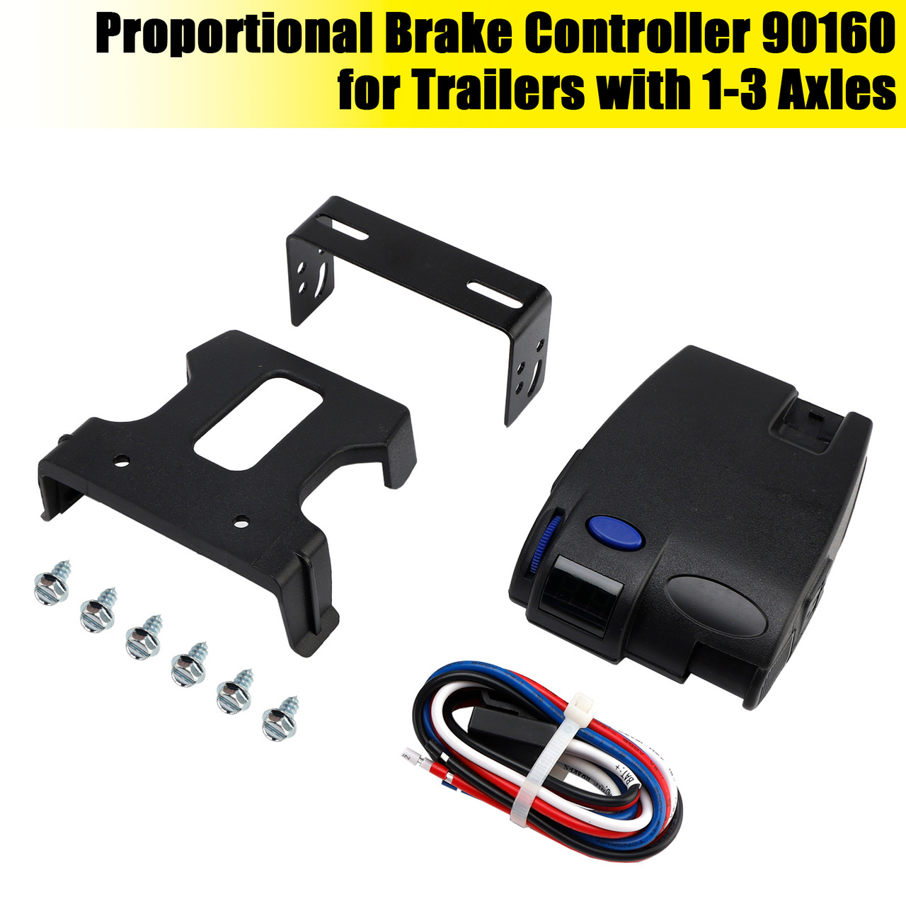 Proportional Brake Controller 90160 for Trailers with 1-3 Axles