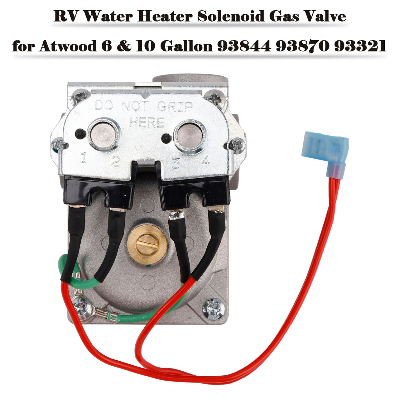 RV Water Heater Solenoid Gas Valve for Atwood 6 & 10 Gallon 93844 93870 93321