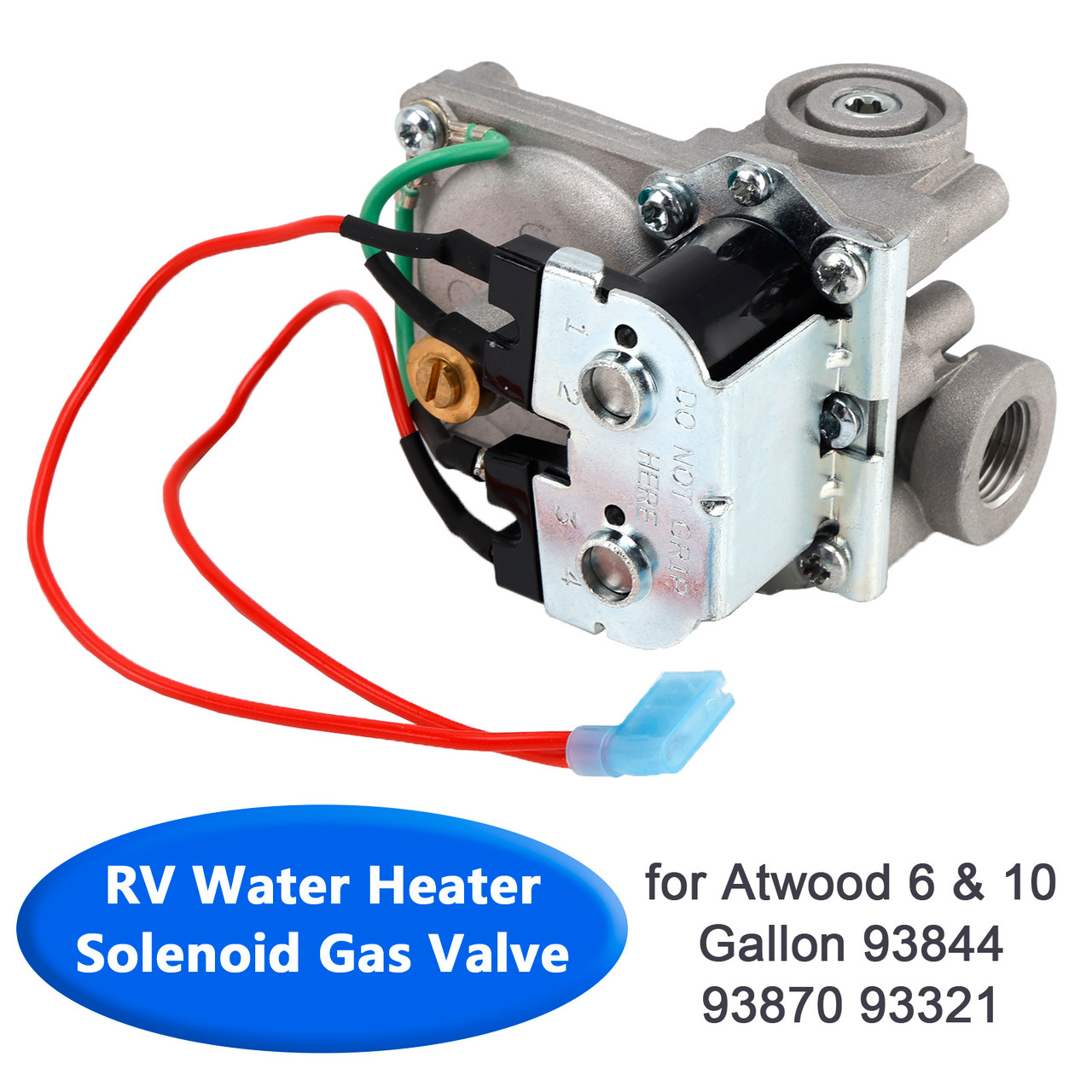 RV Water Heater Solenoid Gas Valve for Atwood 6 & 10 Gallon 93844 93870 93321