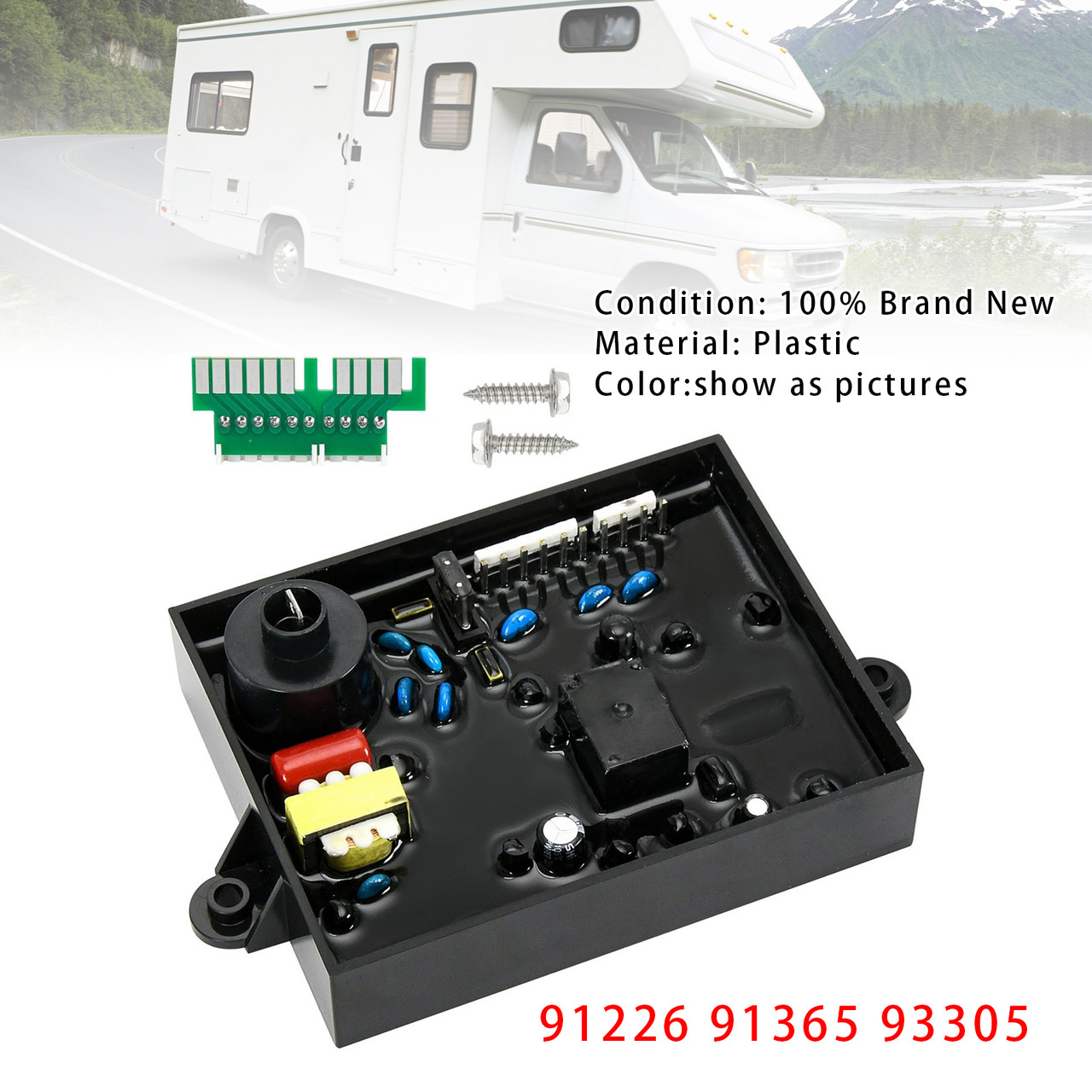 RV Water Heater Control Circuit Board For Atwood 91226 91365 93305