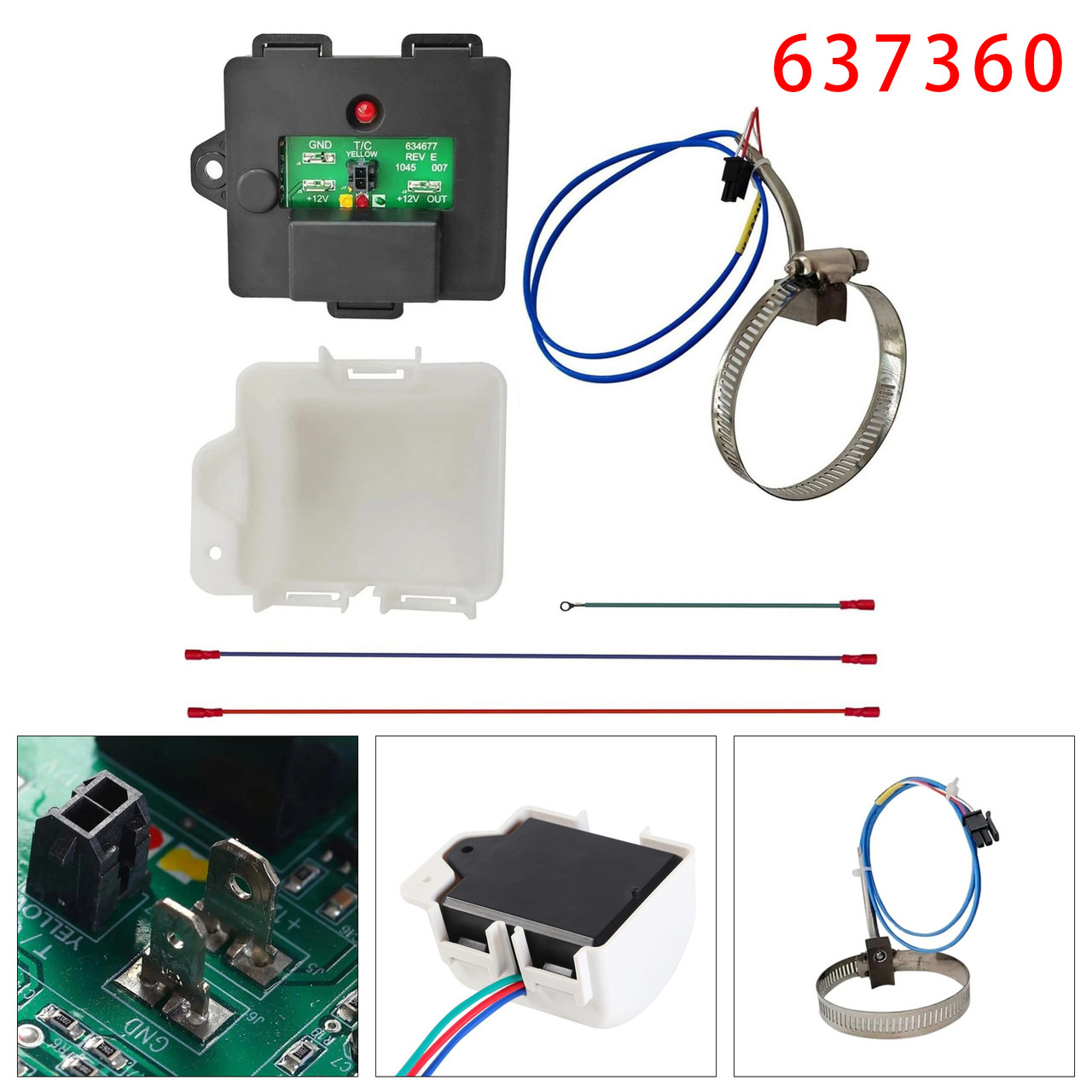 637360 Temp Monitor Control Kit For Norcold RV Fridge Cooling Unit