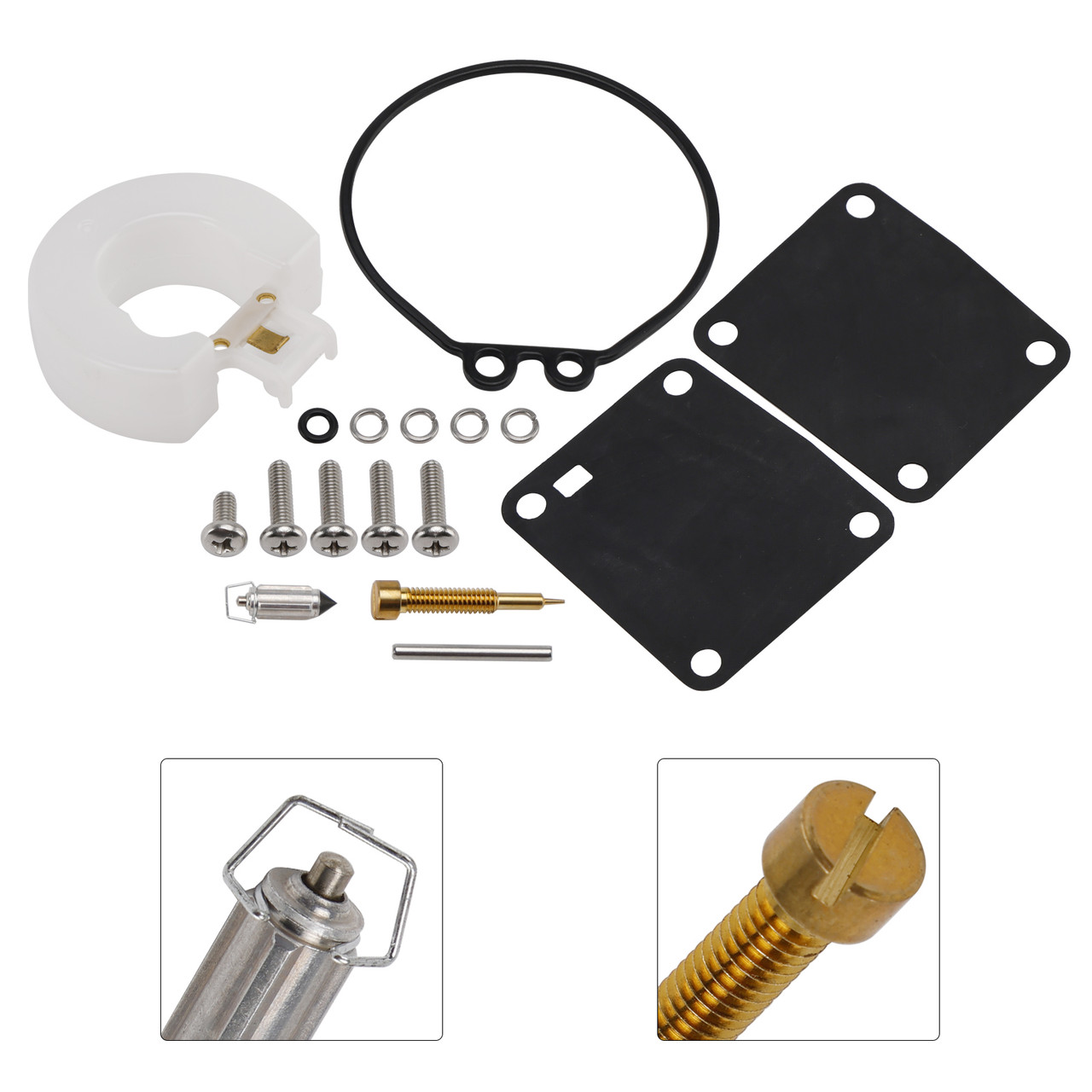 Carburetor Carb Rebuild Kit for Yamaha 6hp 8hp Nissan 5hp 8hp 11502M 369-871221