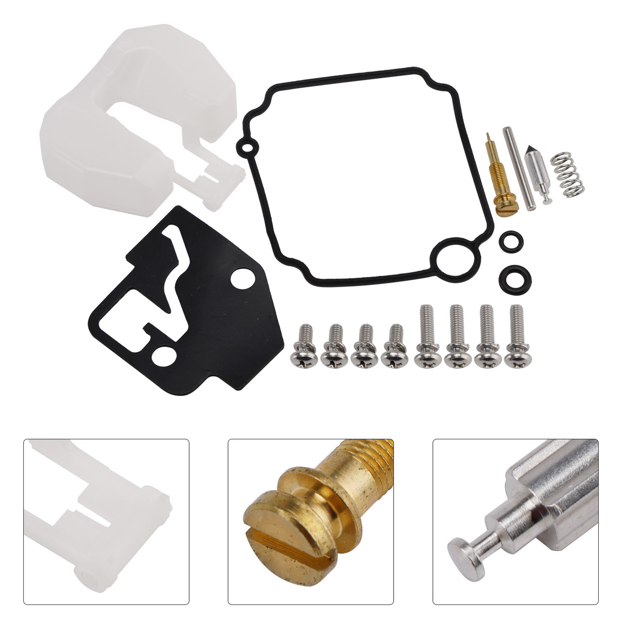 Tohatsu 8hp MFS8 9.8hp MFS9.8 Carburetor Carb Rebuild Kit 3V1-87122-0 Generic