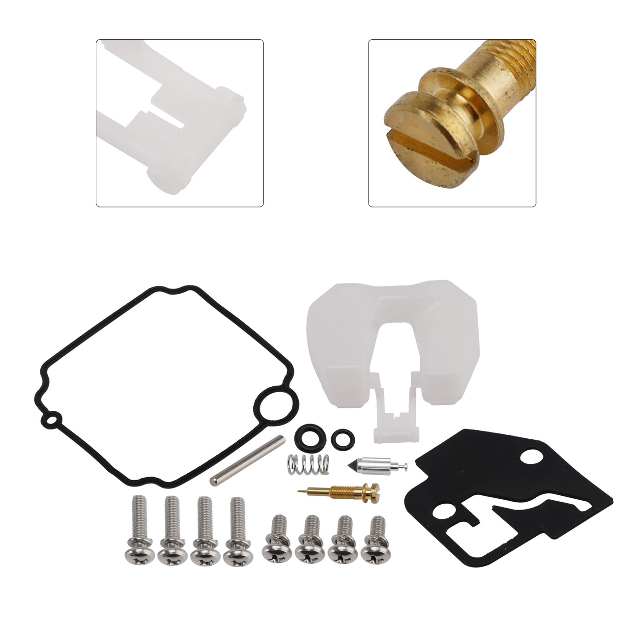 Tohatsu 8hp MFS8 9.8hp MFS9.8 Carburetor Carb Rebuild Kit 3V1-87122-0 Generic