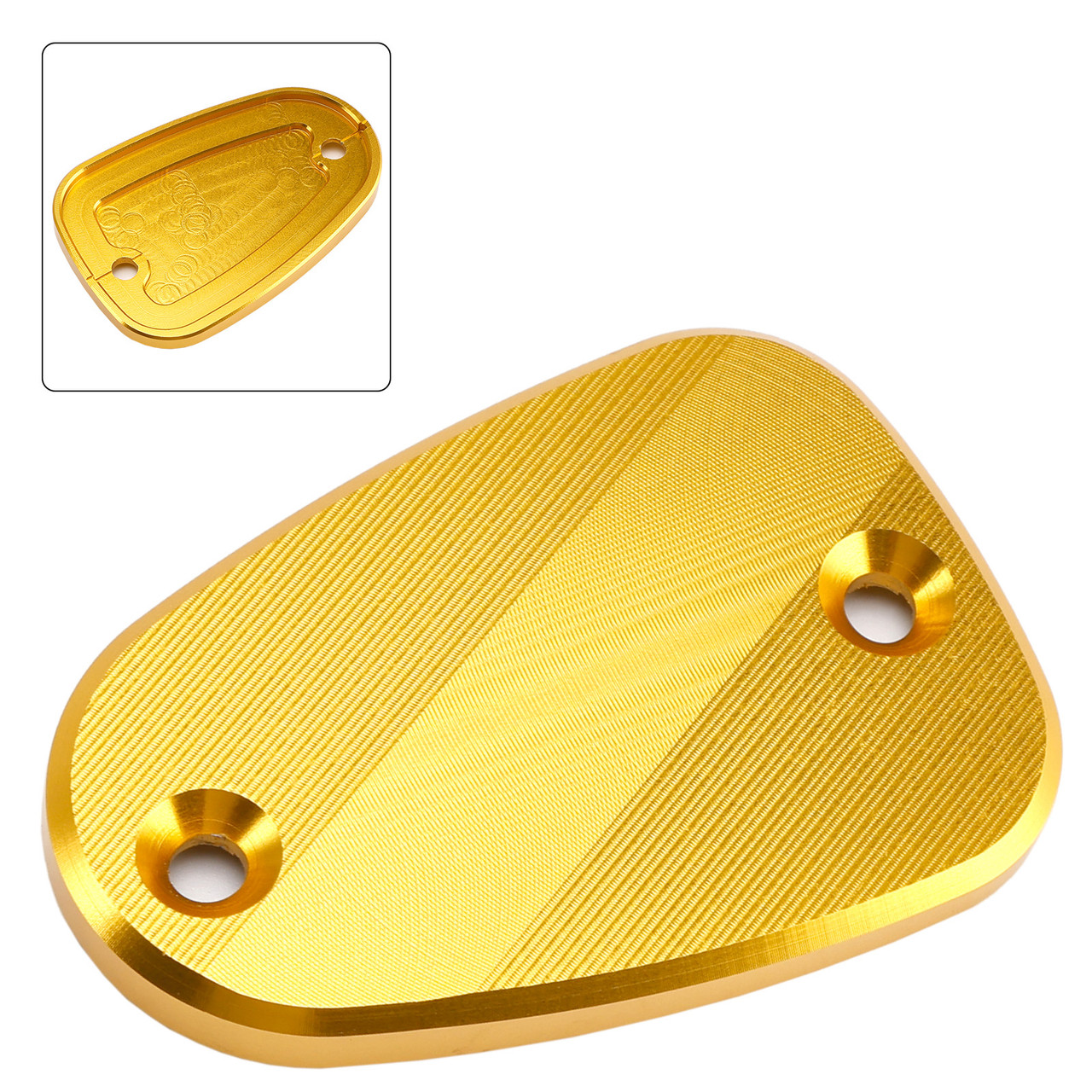 2001-2025 Bonneville T100 T120 Brake Fluid Reservoir Master Cylinder Cap Gold Generic