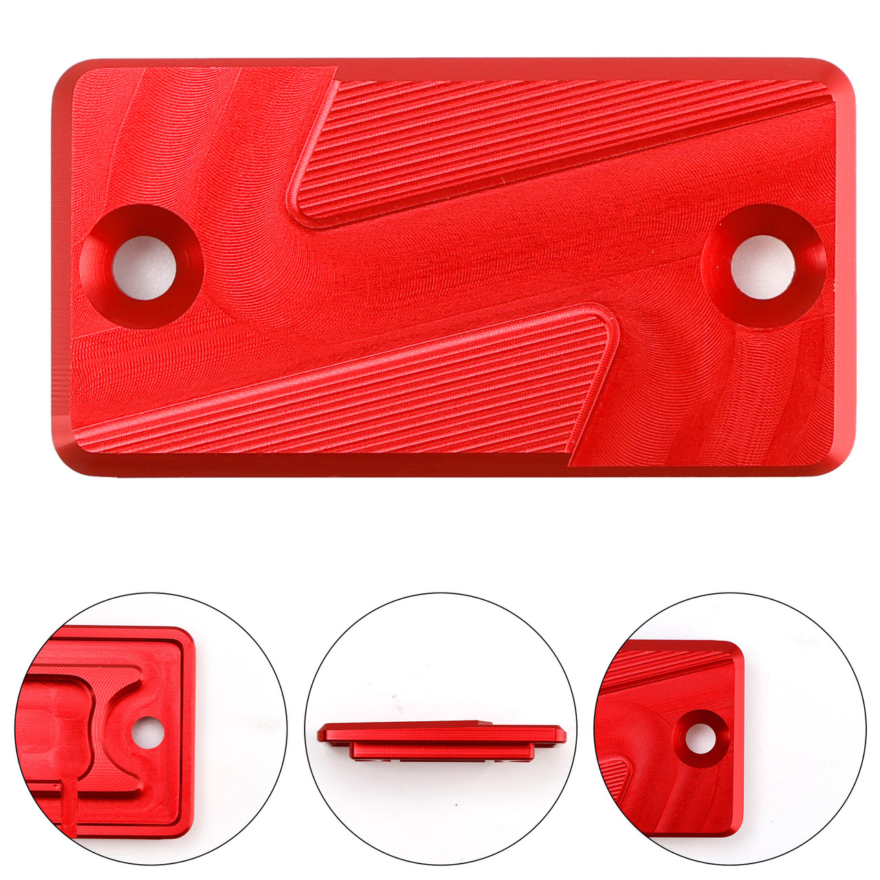 2000-2024 Suzuki DRZ 400E DR-Z 400 S SM Rear Brake Master Cylinder Cap Red Generic