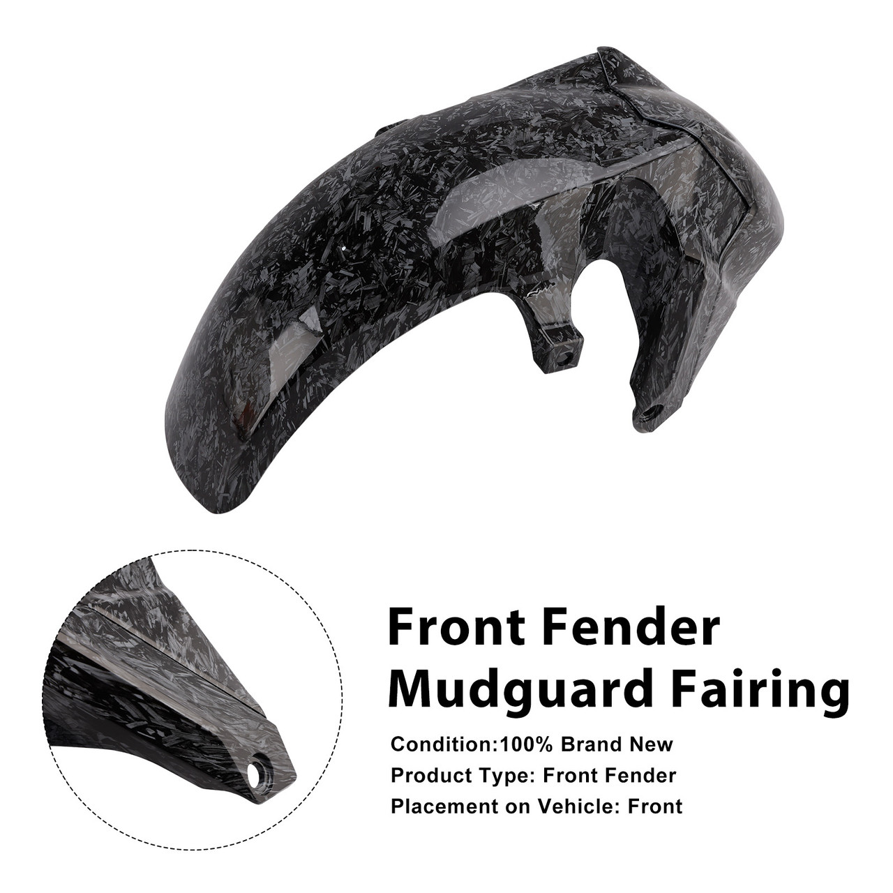 2022-2025 Honda ADV350 Front Fender Mudguard Fairing Generic