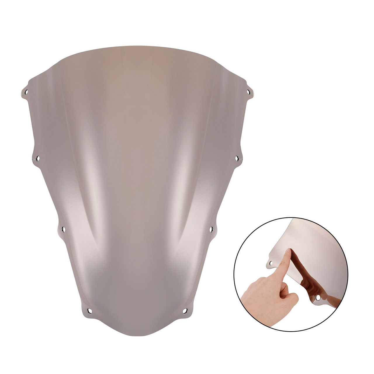 2003-2006 Aprilia RSV1000 Windshield WindScreen Chrome Generic