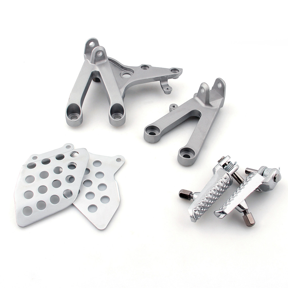 Front Footpegs Footrests Brackets Set Honda CBR600RR (0712) 50600MFJ