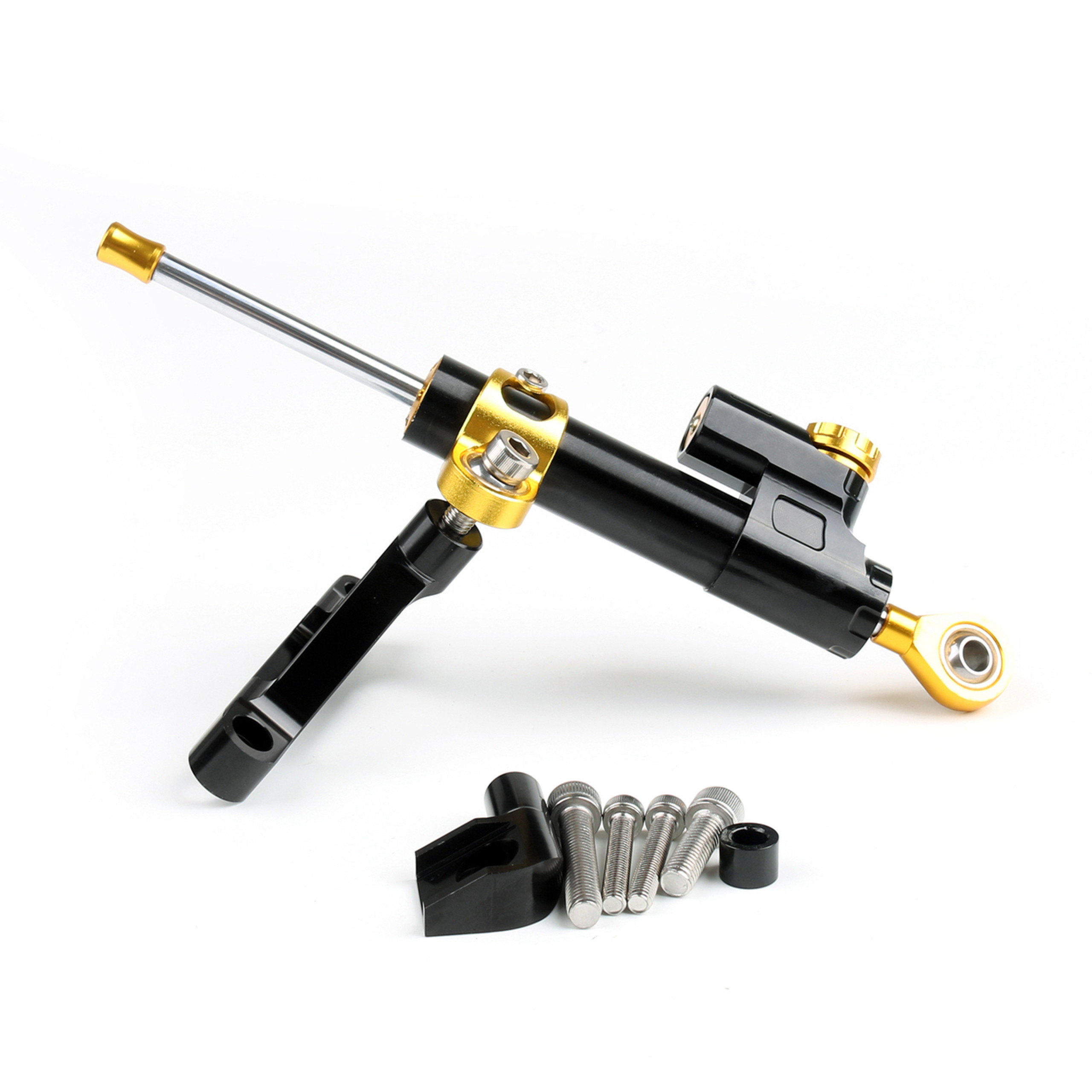 Steering Damper Stabilizer Kawasaki ZX6R (20072008) ZX 6R Black Mad