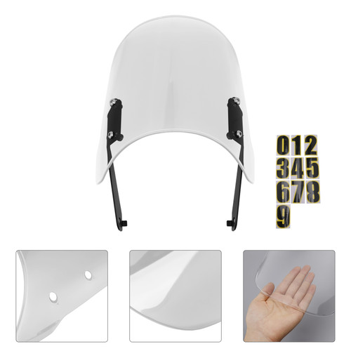 2024-2025 HONDA CB350C GB350C Windshield WindScreen Clear Generic