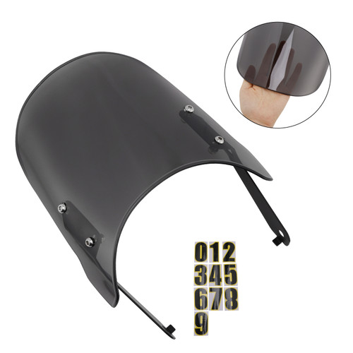 2024-2025 HONDA CB350C GB350C Windshield WindScreen Gray Generic