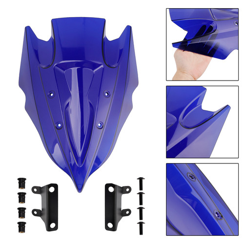 2024-2025 KAWASAKI Z500 Windshield Windscreen BLue Generic