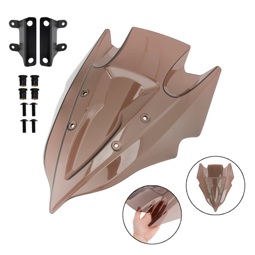 2024-2025 KAWASAKI Z500 Windshield Windscreen Smoke Generic