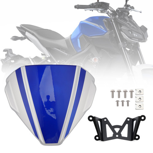 2021-2023 YAMAHA MT-09 MT09 Windshield WindScreen Blue Generic