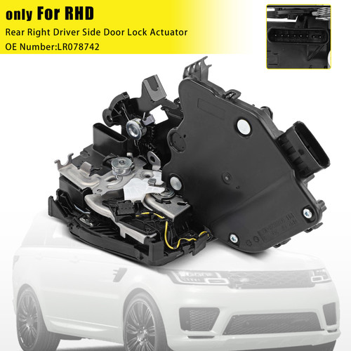 2014-2022 Land Rover Range Rover Sport Rear Right Side Door Lock Actuator LR078742 Generic