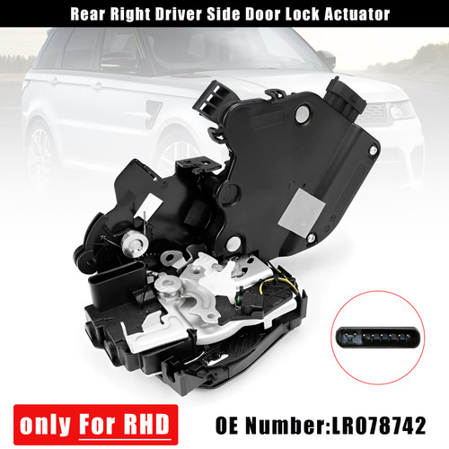 2014-2022 Land Rover Range Rover Sport Rear Right Side Door Lock Actuator LR078742 Generic
