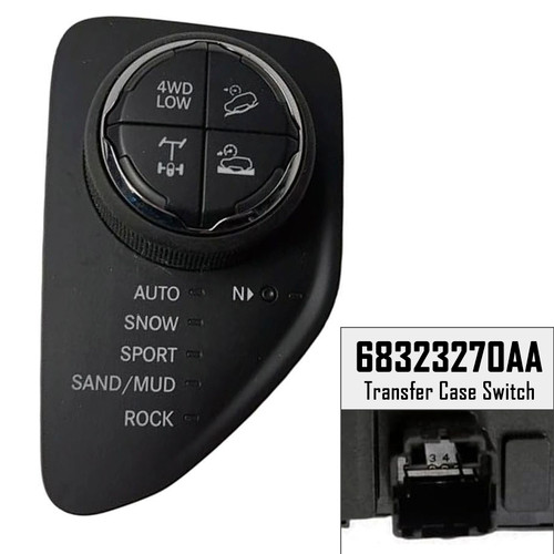 2014-2023 Jeep Cherokee 2.4L 3.2L Transfer Case Switch 68361448AA Generic