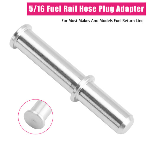 LS LS1 LS3 GM Quick Connect Male 5/16 Fuel Rail Hose Plug Adapter Fitting AN807-01A Generic