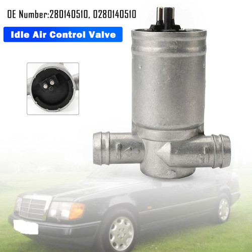 1986-1993 Mercedes-Benz 190E 260E 300CE E SE S SEL TE 500SL Idle Air Control Valve 280140510 Generic
