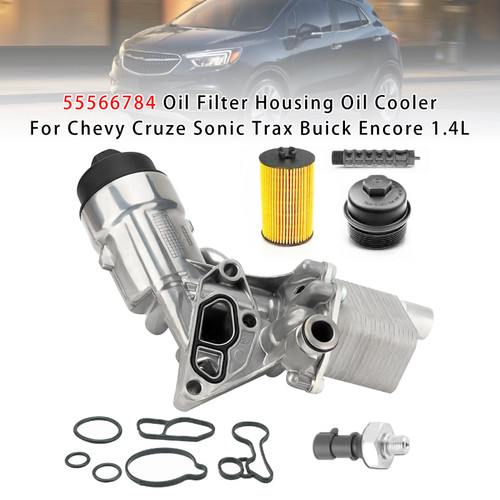 2014-2020 Buick Encore 1.4L L4 Oil Filter Housing Oil Cooler