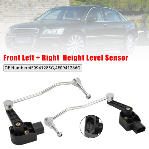 2002-2016 VW Phaeton Touareg Front Left+Right Ride Height Level Sensor 4E0941286G 4E0941285G Generic