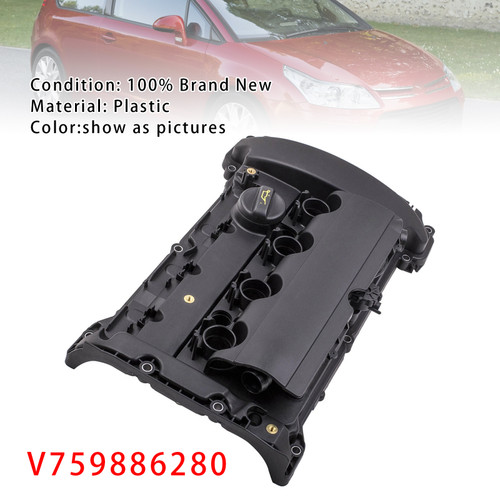2007-2018 PEUGEOT 207 208 308 5008 508 RCZ Cylinder Valve Rocker Cover+Gasket V759886280 Generic