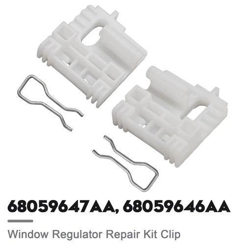 2002-2006 Jeep Liberty Window Regulator Repair Kit Clip Rear Left and Right 68059647AA Generic