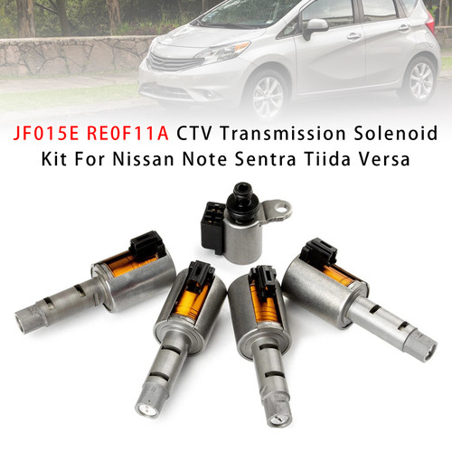 2011-2015 Nissan Spark Note Sentra Tiida Versa Swift JF015E RE0F11A CTV Transmission Solenoid Kit Generic