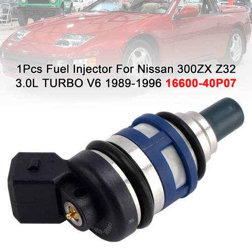 1989-1996 Nissan 300ZX 3.0L V6 Turbocharged 1Pcs Fuel Injector 16600-40P07 Generic