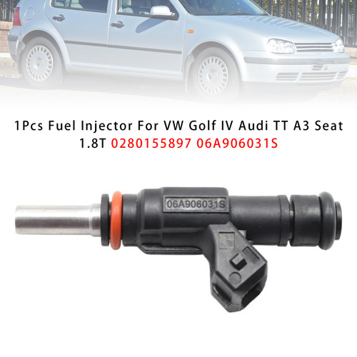 1999-2001 Seat Leon 1M1 Toledo II 1Pcs Fuel Injector 0280155897 06A906031S Generic