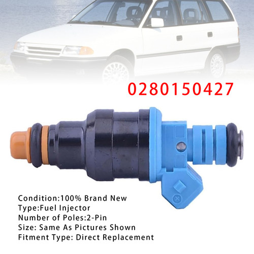 1991-1998 Opel Astra F Caravan CC 1Pcs Fuel Injector 0280150427 Generic