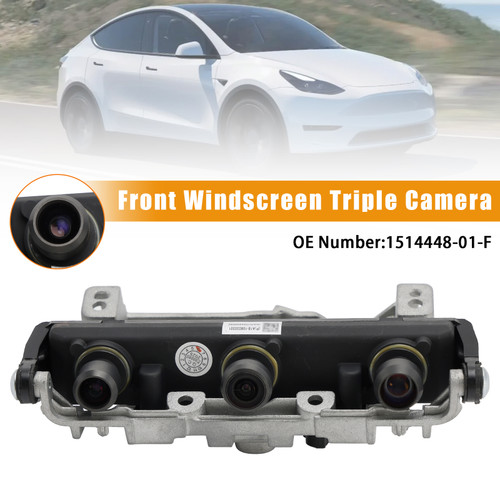 2021-2022 Tesla Model Y Front Windscreen Triple Camera 1514448-01-F Generic