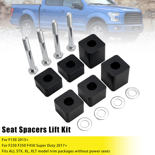 2015+ F150 Seat Lift Kit 4/5"-2.4" Generic