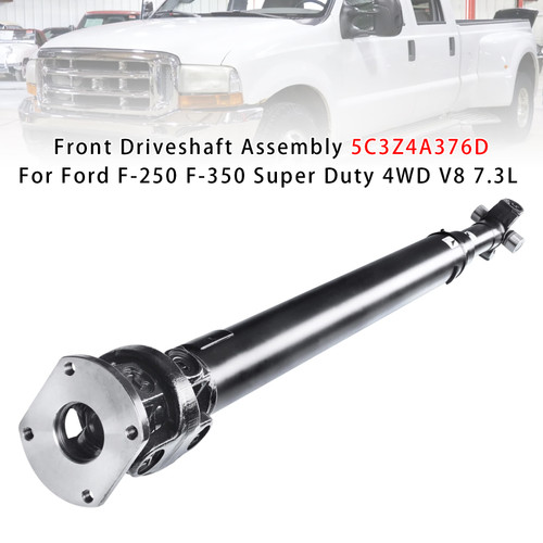 1999-2001 Ford F-250 F-350 Super Duty V8 7.3L Front Driveshaft Assembly 5C3Z4A376D Generic