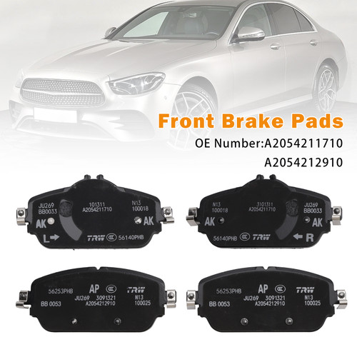 Mercedes-Benz E-Class 213 Without Wear Sensor Front Brake Pads A0004208903 Generic