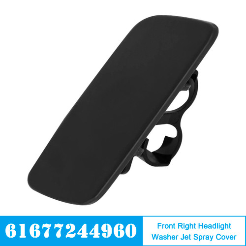 2010-2018 Rolls-Royce Ghost 2Pcs Front Right Headlight Washer Jet Spray Cover 61677244960 Generic