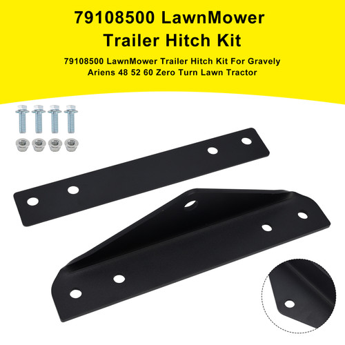79108500 LawnMower Trailer Hitch Kit For Gravely Ariens48 52 60Zero Lawn Tractor