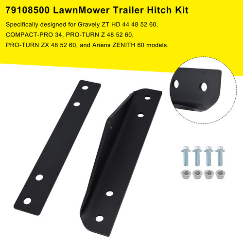 79108500 LawnMower Trailer Hitch Kit For Gravely Ariens48 52 60Zero Lawn Tractor