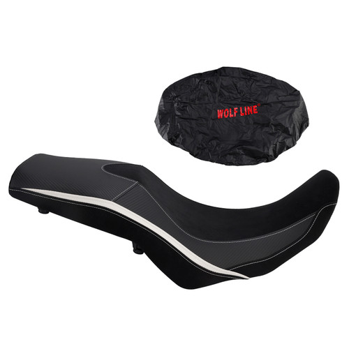 2024-2025 Suzuki V-Strom800 Dl800 Rider Passenger Seat Front Rear Lower Cushion White Generic