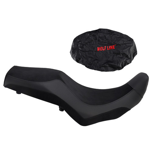 2024-2025 Suzuki V-Strom800 Dl800 Rider Passenger Seat Front Rear Lower Cushion Black Generic