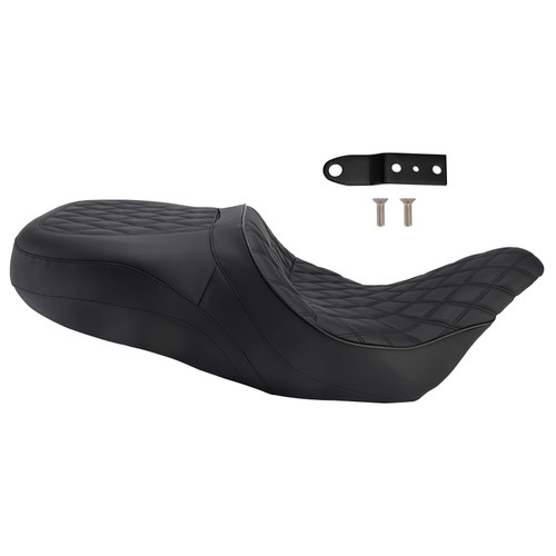 1997-2007 Road King Rider Passenger Seat Front Rear Cushion Diamond Generic