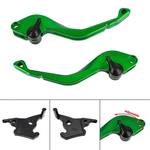 2023-2025 YAMAHA XMAX 300 CNC Short Clutch Brake Lever Green Generic