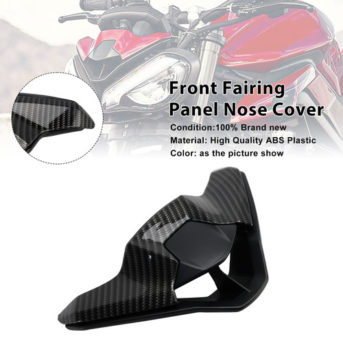 2023-2025 Triumph Street Triple 765 R/RS Front Fairing Panel Nose Cover Carbon Generic