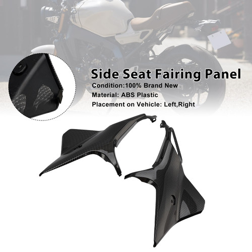 2022-2025 Yamaha XSR900 Side Seat Fairing Panel Carbon Generic