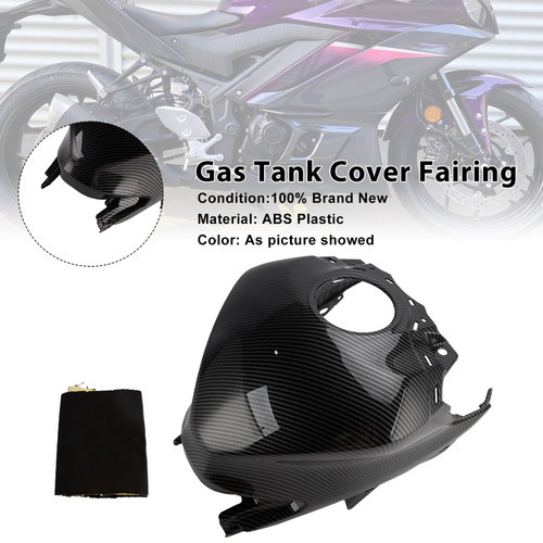 2025-2026 Yamaha YZF-R3 YZF-R25 Gas Tank Cover Fairing Carbon Generic