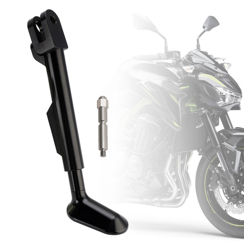 2025 Kawasaki Z900 Motorcycle Foot Side Stand Kickstand Black Generic