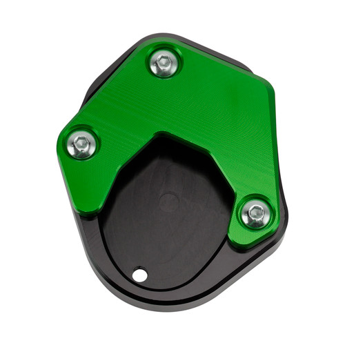 2020-2023 KAWASAKI KLX2301SR Extension Kickstand Side Enlarger Pad Cnc Green Generic