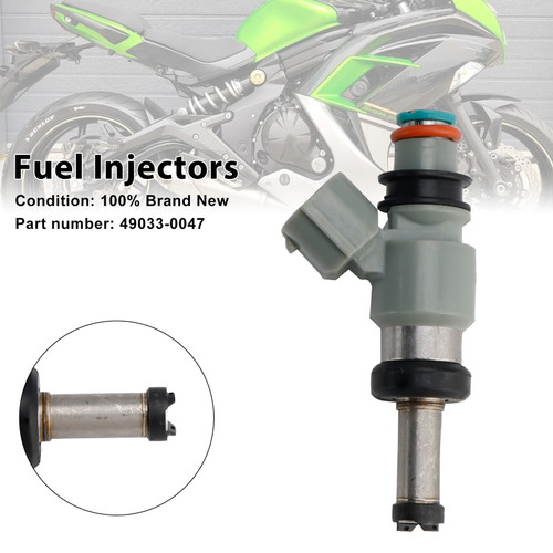 Fuel Injector 49033-0003 OEM For 2004 20005 Kawasaki ZX10R ZX12R