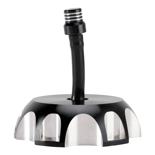 2003-2017 Suzuki RM65 RM100 RM125 RM250 Aluminum Gas Fuel Tank Cap with Vent Hose 2FJ-24610-00 Black Generic